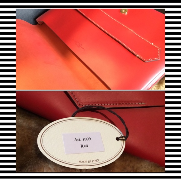 BOLDRINI SELLERIA PORTFOLIO ENVELOPE CLUTCH🇲🇽💕 - Picture 2 of 8